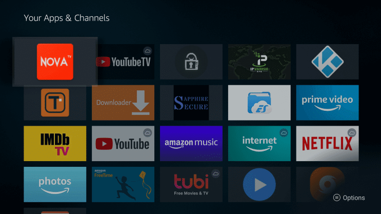 Install Nova TV in Firestick