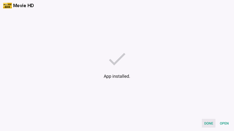 Install Movie HD App on Firestick