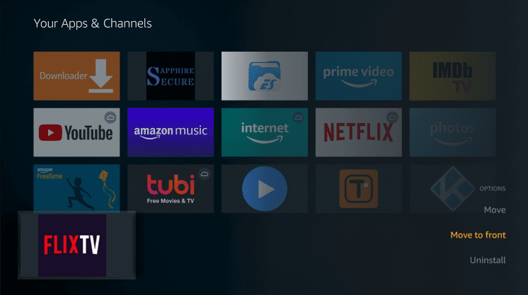 Install FlixTV APK on Firestick