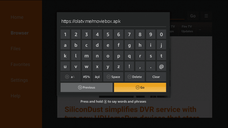 Install MovieBox on Firestick