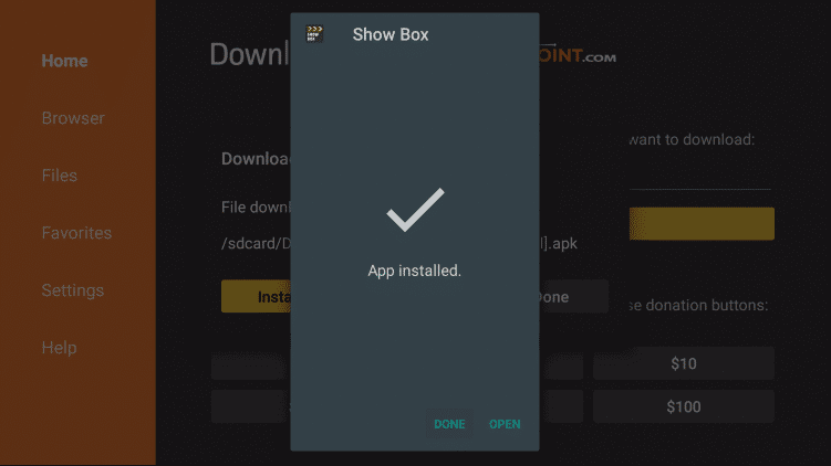Install Showbox on Firestick
