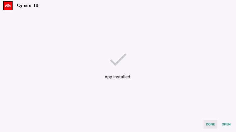 Install Cyrose HD on Firestick