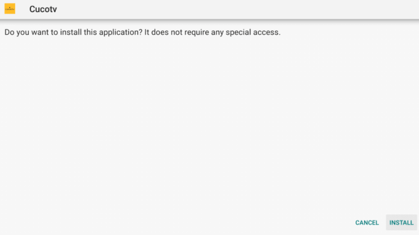 Install Cucotv on Firestick